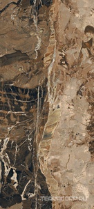 Керамогранит Florim Magnum Les Bijoux De Rex Jaspe Rouge Glossy 120x280 Коричневый 