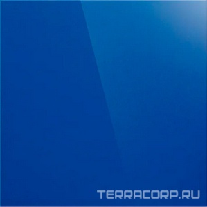 Керамогранит Уральский гранит Уральские фасады Грес Уральский UF025 насыщенно-синий  моноколор полированный60x60 Синий 