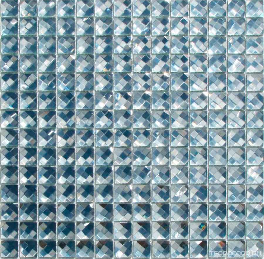Мозаика Спектр-М Микс стекло Мозаика из стекла на сетке S10-101 30.5x30.5 Комбинированный, фото 3