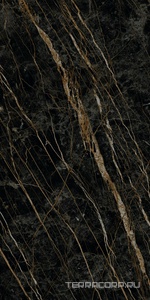 Керамогранит Laminam I Naturali Marmi Noir Desir Lucidato 12.5 mm ZZ162x324 Черный 