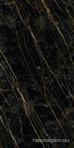 Керамогранит Laminam I Naturali Marmi Noir Desir Lucidato 12.5 mm ZZ162x324 Черный 