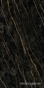 Керамогранит Laminam I Naturali Marmi Noir Desir Lucidato 12.5 mm ZZ162x324 Черный 