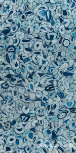 Керамогранит Ariostea Ultra Agata Agata Blu Lucidato (Shiny) 6 mm 150x300 Комбинированный 