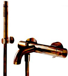 Смеситель для ванны, лейка и шланг в компл., (цв. oxidized), UP ZZ