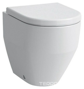 Унитаз напольный 530х360мм, для установки со скрытым в стене бачком, (БЕЗ сиденья арт. 8.9695),  ZZ Laufen Laufen Pro 8.2295.2.000.000.1