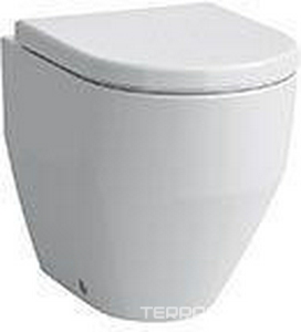 Унитаз напольный 530х360мм, для установки со скрытым в стене бачком, (БЕЗ сиденья арт. 8.9695),  ZZ Laufen Laufen Pro 8.2295.2.000.000.1