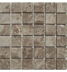 Мозаика из камня на сетке М20-037-48Т ZZ 30.5x30.5