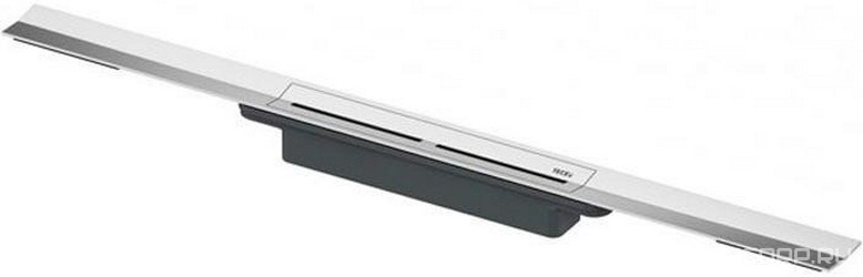 Профиль д/дренажа душа, 1000х55мм, укорачиваемый, монтаж на плиточный клей над бетонной стяжкой, БЕЗ сифона арт.673002, (цв.глянец),Тесе ZZ