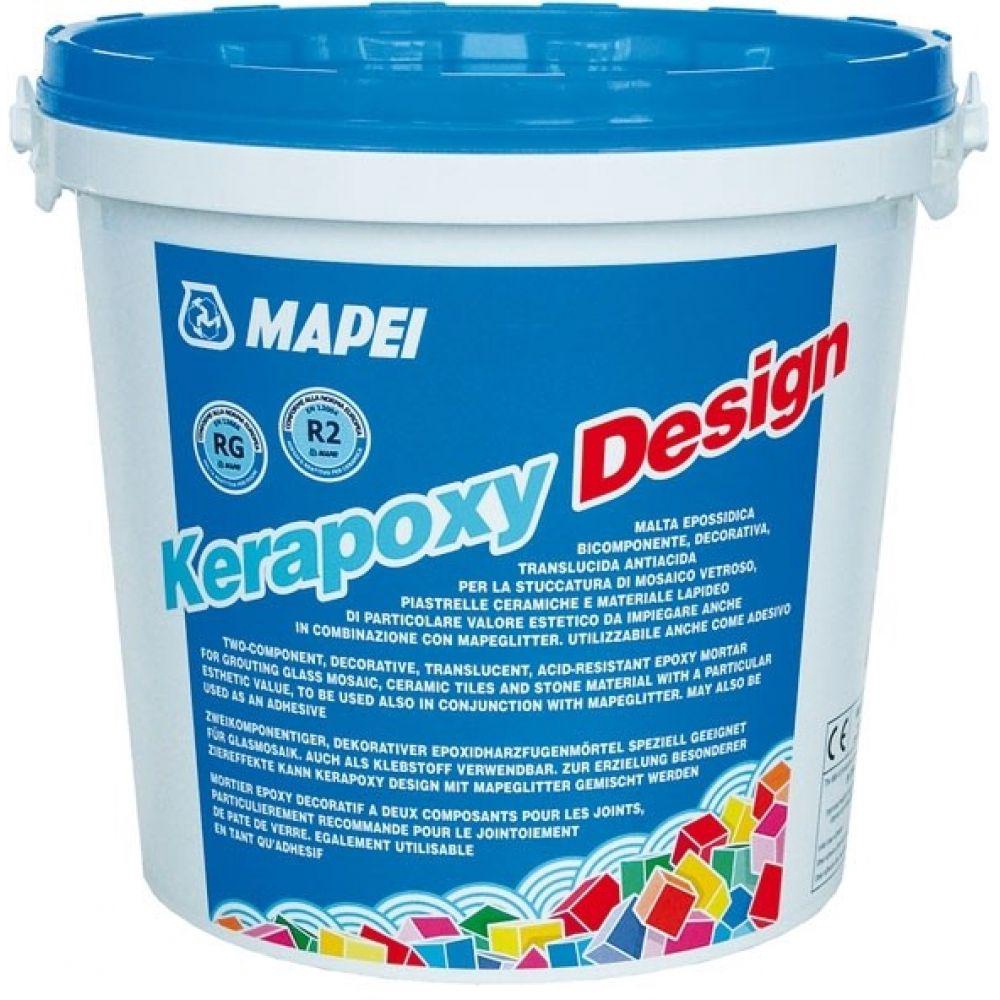 KERAPOXY DESIGN N.700 (Прозрачный) 2-комп.эпокс.шовный заполнитель 3 KG XX Mapei Kerapoxy Design 5K70003, фото 2