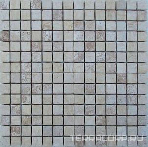 Мозаика Спектр-М Натуральный камень Мозаика из камня на сетке Т20-204-20Т 30.5x30.5 Комбинированный 