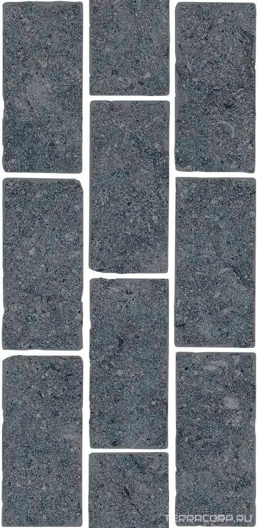 Керамогранит Kerama Marazzi Роверелла серый темный бор. моз. (гр.) 34,5х14,7 Серый, фото 3
