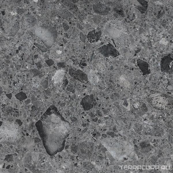 Керамогранит Idalgo Гранит Герда черно-оливковая MR матовая 60x60 XX Черный, фото 7