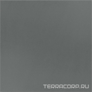 Керамогранит Уральский гранит Уральские фасады Грес Уральский UF004 асфальт моноколор матовый60x60 Серый 