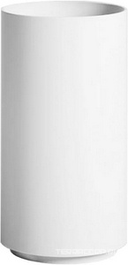 Раковина 450х450хh850мм, напольн, кругл, без отв.д/смес.и перел., литой камень S-Sense, глянцев, донный клап.Up&Down цв.белый в компл.,  01 Salini Armonia 130111G