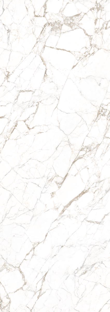 Керамогранит Laminam Rus I Naturali Marmi I Naturali Calacatta Vagli Oro 5.6 mm 100x300 Белый, фото 4