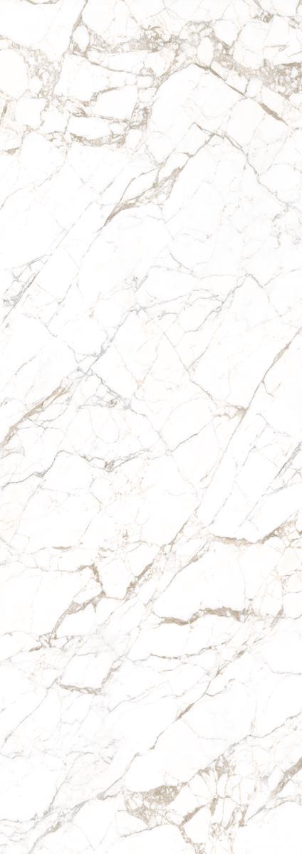Керамогранит Laminam Rus I Naturali Marmi I Naturali Calacatta Vagli Oro 5.6 mm 100x300 Белый, фото 3