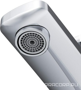 Смеситель для раковины  высокий, БЕЗ донного клапана, цв.хром AMPM Gem F90A92000