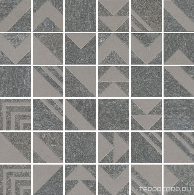 Мозаика Kerama Marazzi Про Нордик Декор антрацит мозаичный 30x30 Серый, фото 5