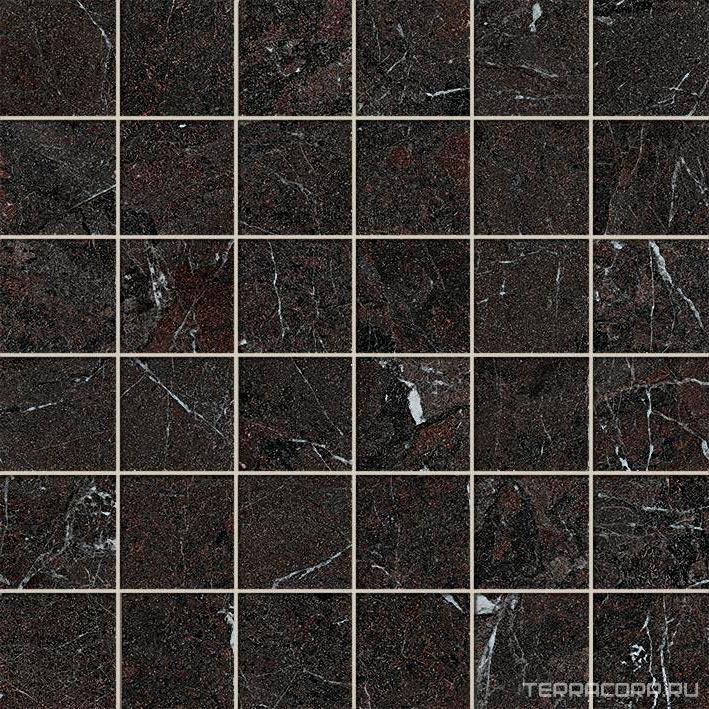 Мозаика AtlasConcorde Россия Volcano Antracite Mosaic/Волкано Антрацит Мозаика 30x30 Коричневый, фото 2
