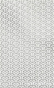 Керамическая плитка Kerama Marazzi Ломбардиа Декор  белый 25x40 Белый 