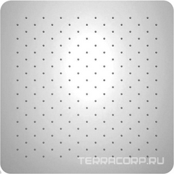 Душ верхний, стационарный, квадратный, ультратонкий, 250х250мм, G 1/2, антикальц., (нерж.сталь), Paini ZZ