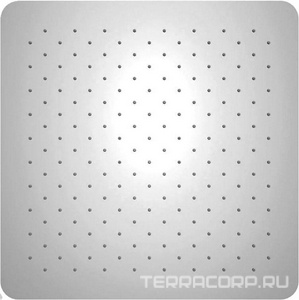 Душ верхний, стационарный, квадратный, ультратонкий, 250х250мм, G 1/2, антикальц., (нерж.сталь), Paini ZZ Paini Универсал 50CR759UPQ25E