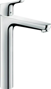 Смеситель для раковины, "Высокий", донный клапан в компл., цв.хром ZZ Hansgrohe Focus 31531000