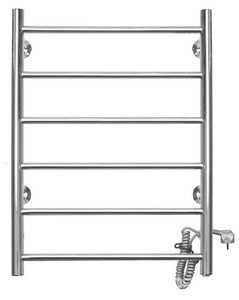 Полотенцесушитель "", 710*500 мм, П6, электрический, пульт справа, комплектующие в комплекте, цв.хром ZZ Domoterm Аврора DMT/109-6 50x71/R