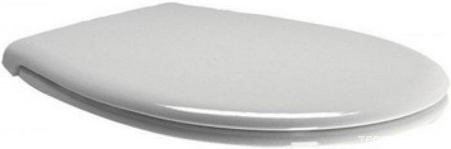 Сиденье для унитаза, с микролифтом, (цв.белый, петли цв.хром),  ZZ GSI Classic MSC87CN11