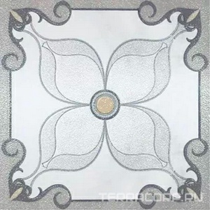 Керамогранит ProGRES Ceramica Калакатта Вставка   2 15х15 Серый 