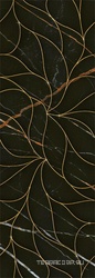 Декор  BLACK & GOLD STRUTTURA 1 |24,2х70