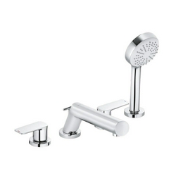 Смеситель Kludi Pure&Style 404250575 на борт ванны| 5x13x25