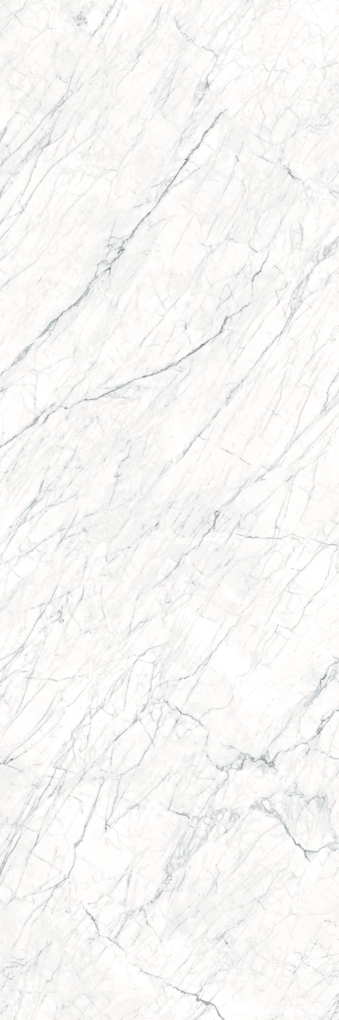 Керамогранит Laminam I Naturali Marmi I Naturali Statuarietto Lucidato 5.6 100x300 Светло-серый, фото 5