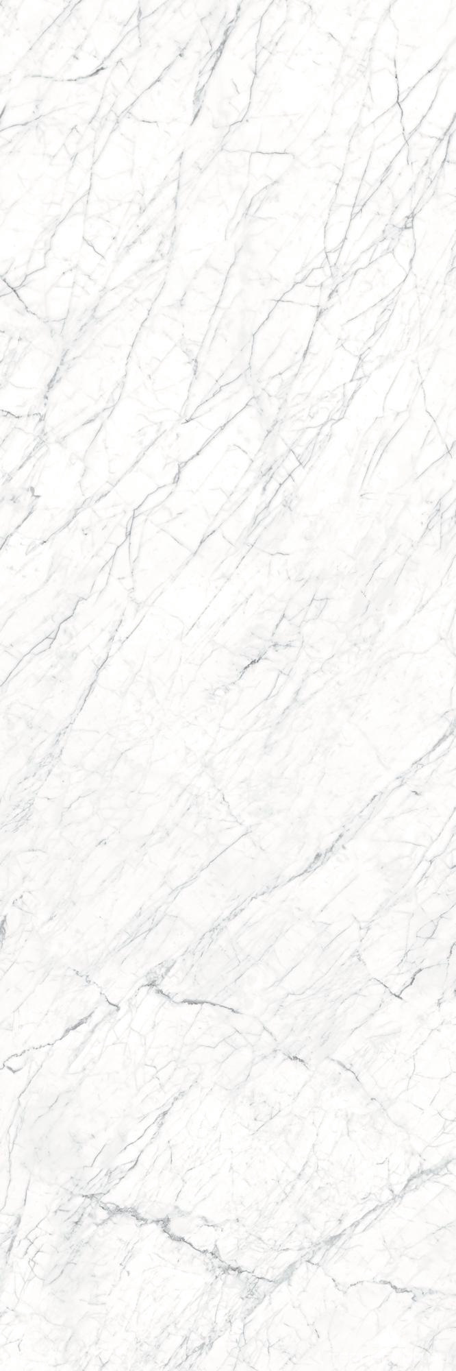 Керамогранит Laminam I Naturali Marmi I Naturali Statuarietto Lucidato 5.6 100x300 Светло-серый, фото 7