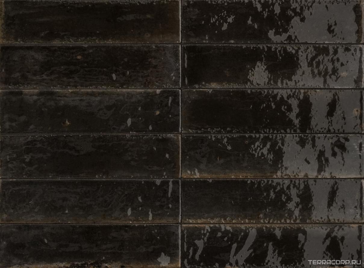 Керамогранит Marazzi Lume Black ZZ6x24 Черный, фото 3
