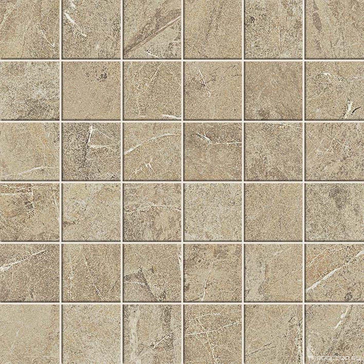 Мозаика AtlasConcorde Россия Volcano Bianco Mosaic/Волкано Бьянко Мозаика 30x30 Бежевый, фото 2