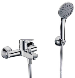 Смеситель Wasserkraft Rhin 4401 для ванны с душем| 21x12x16