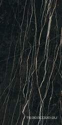 Керамогранит Florim Magnum Prexious of REX Thunder Night Matte 160x320 Черный 