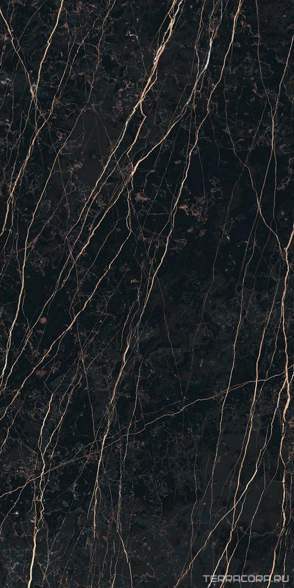 Керамогранит Florim Magnum Prexious of REX Thunder Night Matte 160x320 Черный, фото 6