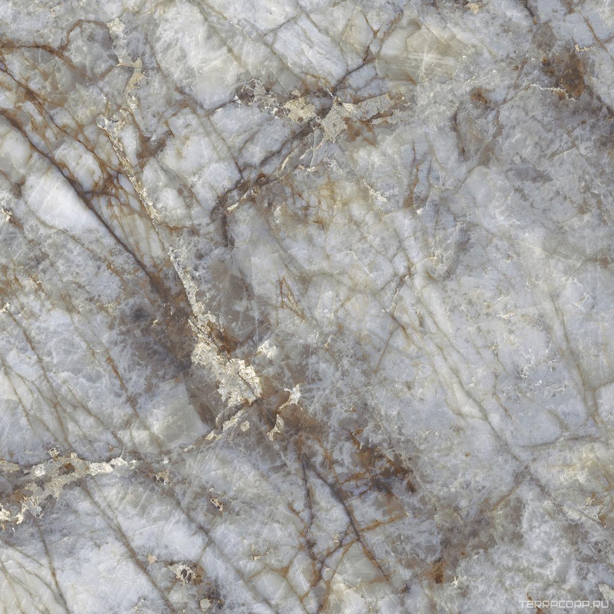 Керамогранит Emil Ceramica Tele Di Marmo Revolution Blu Ande Full Lap ZZ90x90 Серый, фото 6