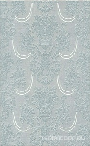 Керамическая плитка Kerama Marazzi  Борромео Декор Борромео |25x40 Голубой