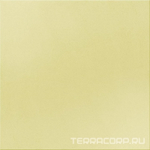 Керамогранит Уральский гранит Уральские фасады Грес Уральский UF035 светло-желтый моноколор матовый  60x60 Бежевый 