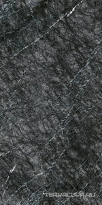 Керамогранит Ariostea Ultra Marmi Grigio Carnico Lucidato (Shiny) 6 mm KL 150x300 Серый 