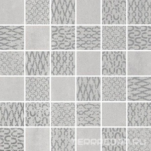 Мозаика Kerama Marazzi Про Дабл Декор  серый светлый мозаичный30х30 Серый 
