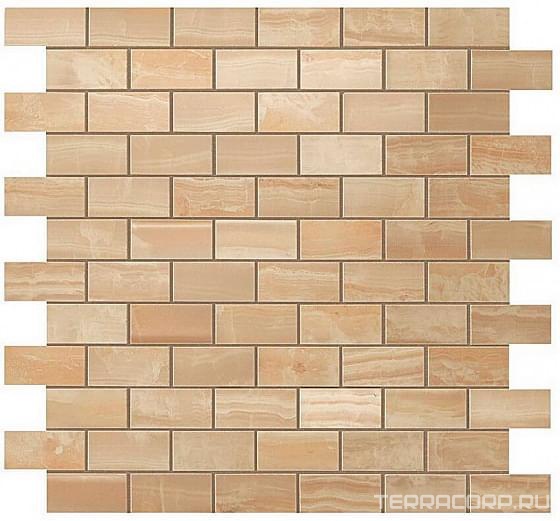 Мозаика AtlasConcorde Россия Supernova Onyx S.O. Royal Gold Brick Mosaic / С.О. Роял Голд Брик Мозаика Бежевый, фото 3