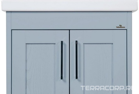 Тумба напольная ""-60 см, БЕЗ раковины, цвет серый ZZ ValenHouse Эйвори AV60_ТC