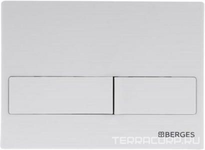 Инсталляция  для подвесногоунитаза  L1 с белой кнопкой смыва, ZZ Berges Novum 040211