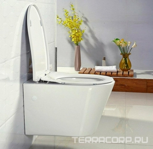 Сиденье для унитаза, с микролифтом,  BelBagno Flay-R BB2031SC  /  Flay-R
