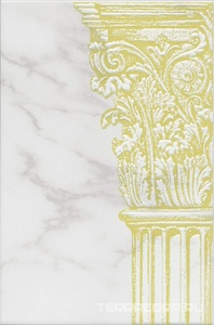 Керамическая плитка Kerama Marazzi Брера Декор  20x30 Желтый 