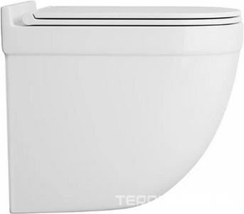 Унитаз подвесной Owl 1975 Cirkel-H OWLT190101 безободковый, крышка в коплекте, ZZ Owl 1975 eld OWLT190101 / к.т. 407223